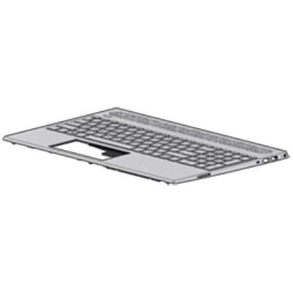 HP L35339-A41 laptop reserve-onderdeel Behuizingsvoet + toetsenbord