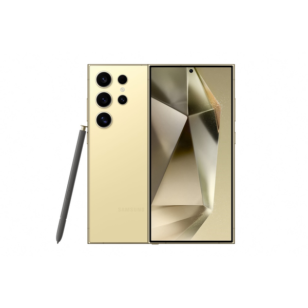 Смартфон Samsung Galaxy S24 Ultra, Dual SIM, 12GB RAM, 512GB, 5G, Titanium Yellow