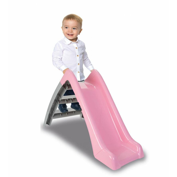 Tobogán Para Niños Happy Slide Rosa Pastel Jamara