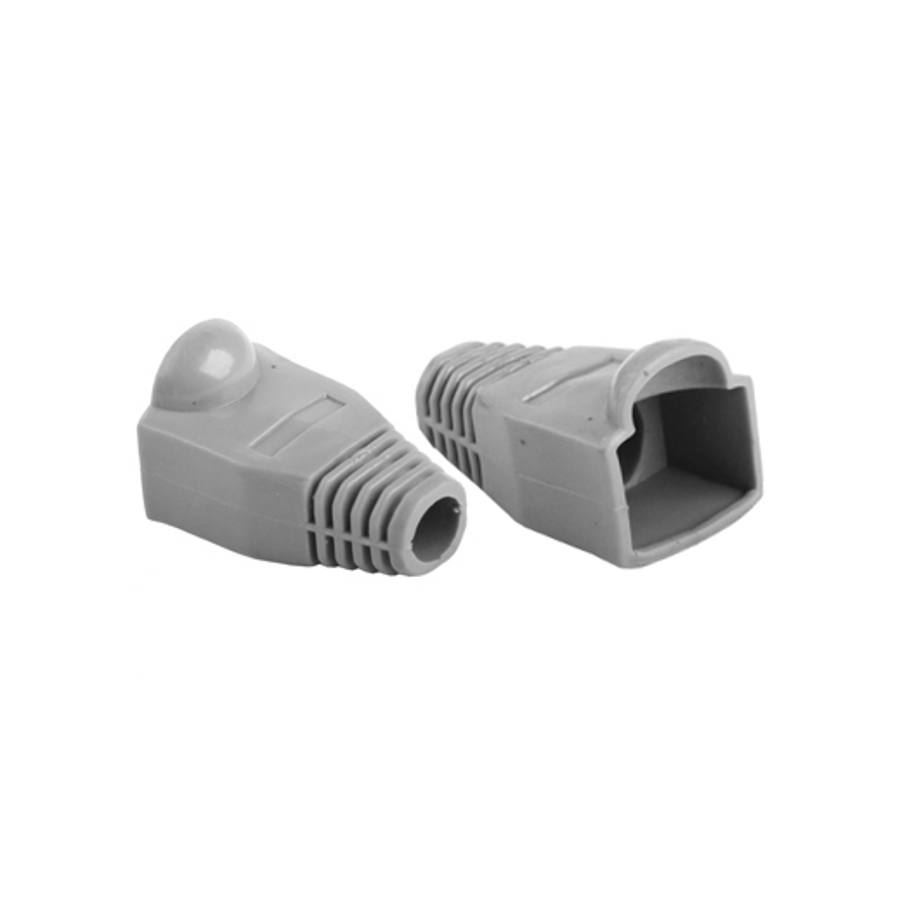PRC Törésgátló Cat.5E UTP/FTP dugóhoz szürke 100db (UTT0000) (UTT0000)