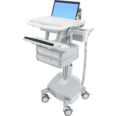 STYLEVIEW LAPTOP CART LIFE POWERED 6 DRAWERS SAU-EU