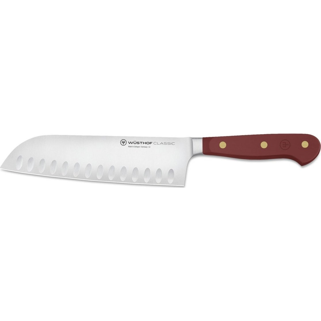 Classic Colour Konyhakés Santoku 17 cm Bordázott Tasty Sumac (W-1061731717)