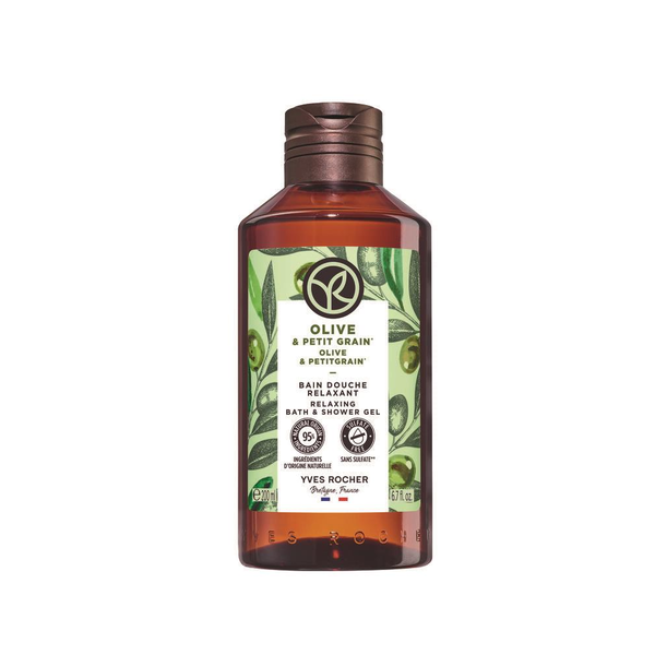 Masline & Petit Grain душ гел, Yves Rocher, 200 мл