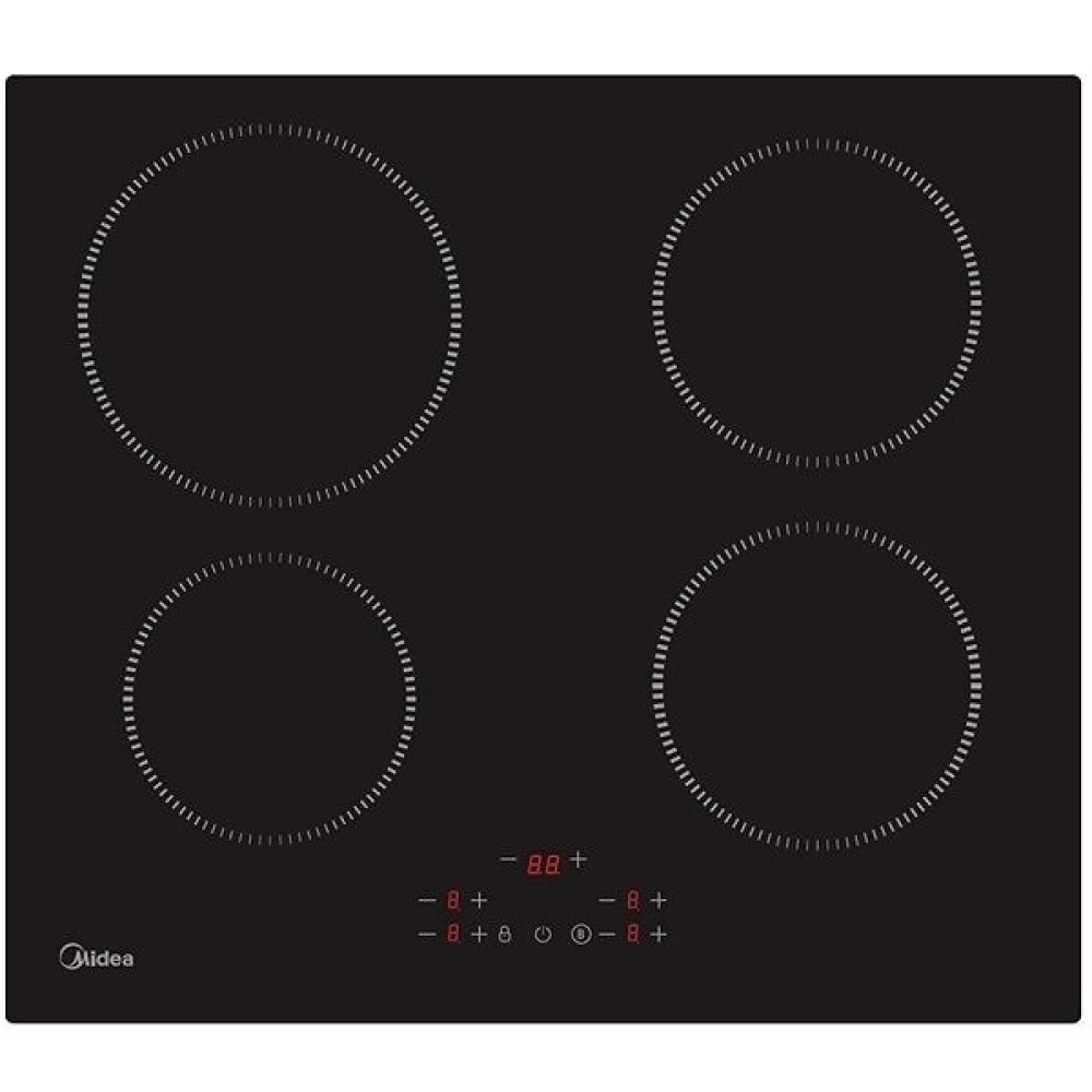 Midea MIH 653A Indukciós főzőlap - Fekete (MD1801005)
