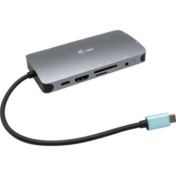 i-tec Metal C31NANOVGA100 laptop dock & poortreplicator Bedraad USB 3.2 Gen 1 (3.1 Gen 1) Type-C Grijs