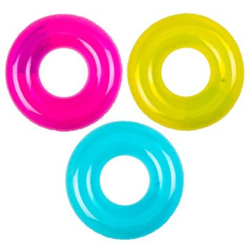 Intex: Átlátszó nagy úszógumi - 76 cm, több színben (59260) (59260)