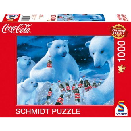 Puzzle Schmidt Spiele Schmidt Coca-Cola 1000 dílků Puzzle PQ 1000 Coca-Cola