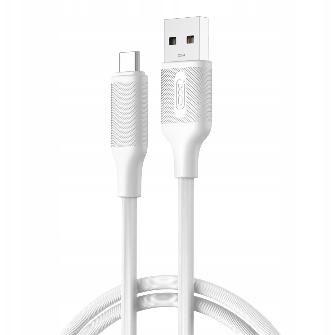 XO NB265 USB-A - Type-C Kábel 3A 1m - Fehér (NB265)