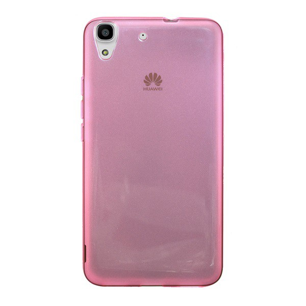 Szilikon telefonvédő FÉNYES RÓZSASZÍN [Huawei Y6] (5996457597130)