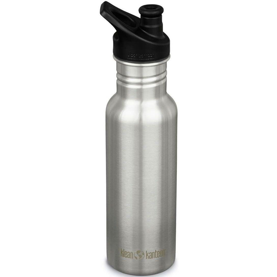Klean Kanteen Classic Narrow w/Sport Cap, brushed stainless, 532 ml (1008431)