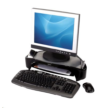Fellowes 8020801 flat panel bureau steun 53,3 cm (21") Zwart