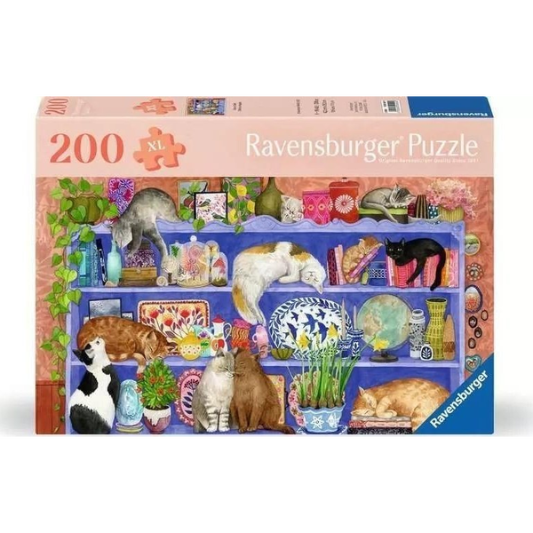 Ravensburger Macskák a polcon 200 darabos puzzle