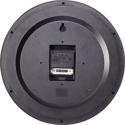 Rádiójel vezérlésű Falióra 300 mm x 45 mm Fekete (MXP301201) (MXP301201)