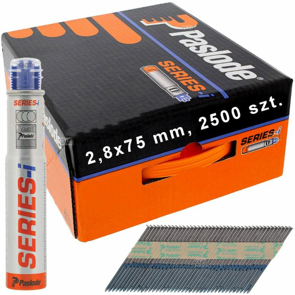 PASLODE NAILS NFP 2.8x75 /2500pcs. FOR IM90/100