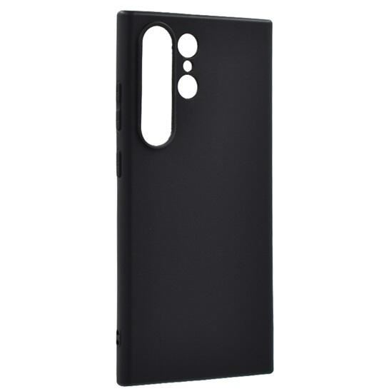 Gigapack Samsung Galaxy S23 Ultra (SM-S918) szilikon tok matt fekete (GP-134848) (GP-134848)