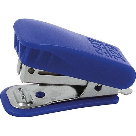 Sax 329 Fűzőgép Kék 20 Lapos 24/6 26/6 + Fűzőkapocs 24/6 (ISAX329-01)