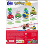Mattel HWR77 Pokémon 4 db növény típusú Pokémon szett