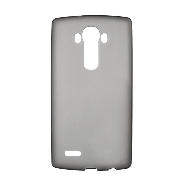 Szilikon telefonvédő (matt) FÜSTSZÍNŰ [LG G4 (H815)] (5996457549030)