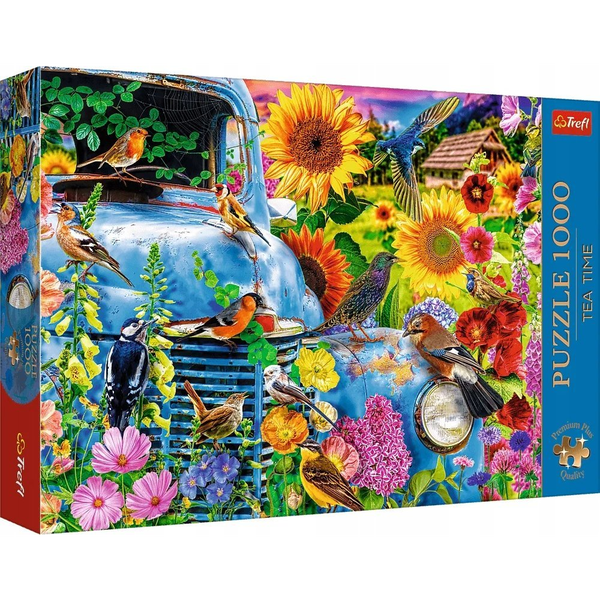Trefl Premium Plus Quality Tea Time Puzzle 1000 pz Arte