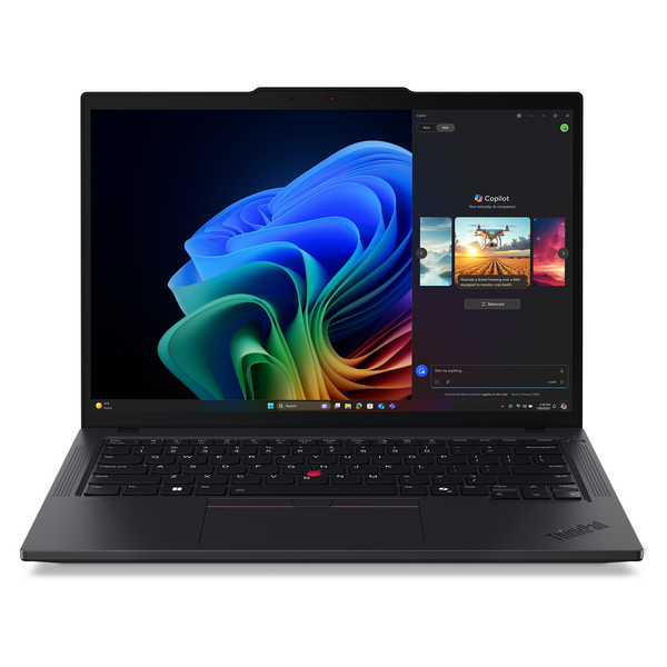 Lenovo ThinkPad T14 Gen 6 (AMD) Copilot+ PC AMD Ryzen AI 5 340 Laptop 35,6 cm (14") WUXGA 16 GB DDR5-SDRAM 512 GB SSD Wi-Fi 7 (802.11be) Windows 11 Pro Német Fekete