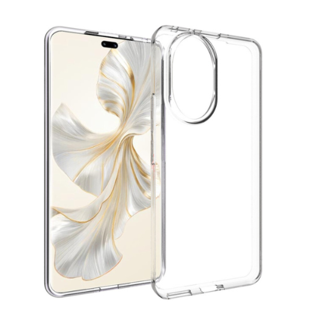 Honor 200 vékony szilikon hátlap, Átlátszó (TPU-HONOR-200-TP)