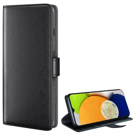 Gigapack Samsung Galaxy A13 5G oldalra nyíló fliptok fekete (GP-124899) (GP-124899)
