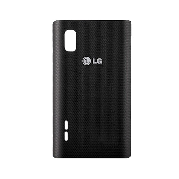 LG akkufedél FEKETE  Optimus L5 (E610) "Gigapack csomagolás" (EAA62827701)
