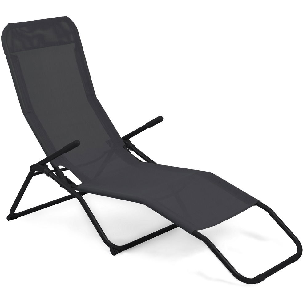 TEXIM Cheese összecsukható nyugágy, antracit (34570131)