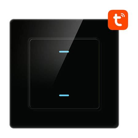 Avatto N-TS10-B2 TUYA világításkapcsoló fekete (N-TS10-B2)