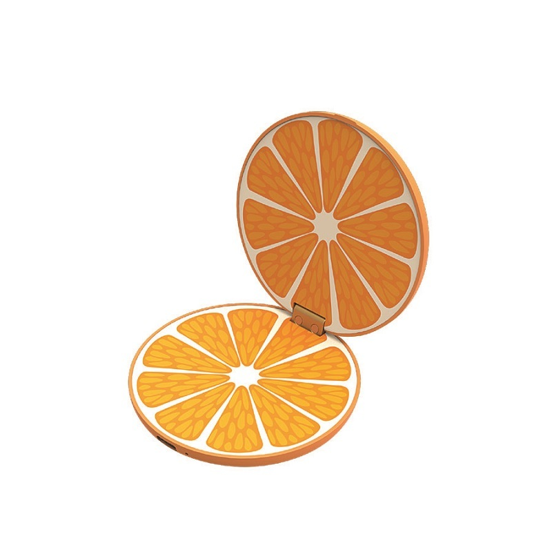 Helix Vezeték nélküli Qi töltő 2 készülék egyidejű töltéséhez 10W Narancs (ETHQI2OR)