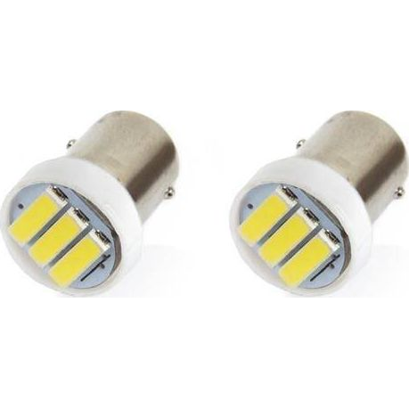  AMiO Żarówki LED STANDARD BA9s 3xSMD 7020 12V