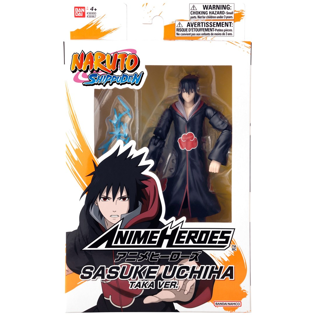 Bandai Anime Heroes Mega Naruto - Uchiha Sasuke Taka Verzió gyűjthető anime figura 30cm (AH36967)