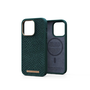 Njord byELEMENTS Salmon Leather Magsafe кейс за мобилен телефон 15,5 см (6.1") Калъф Зелен