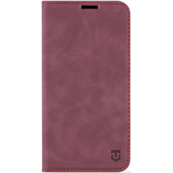 Samsung Galaxy A56 5G SM-A566B, Oldalra nyíló tok, stand, kártyatartóval, Tactical Xproof, piros (TS12270)