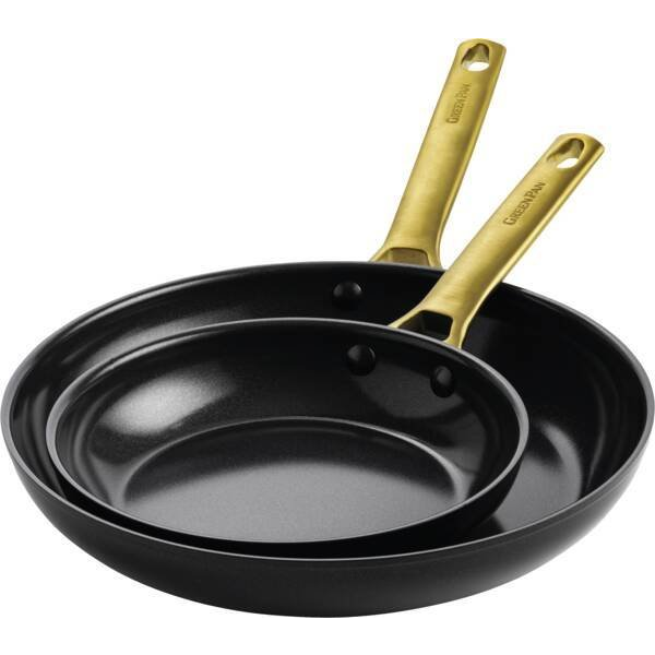 Patelnia Greenpan GreenPan Padova Reserve 2pc Frying Pan Set 20+26cm Black