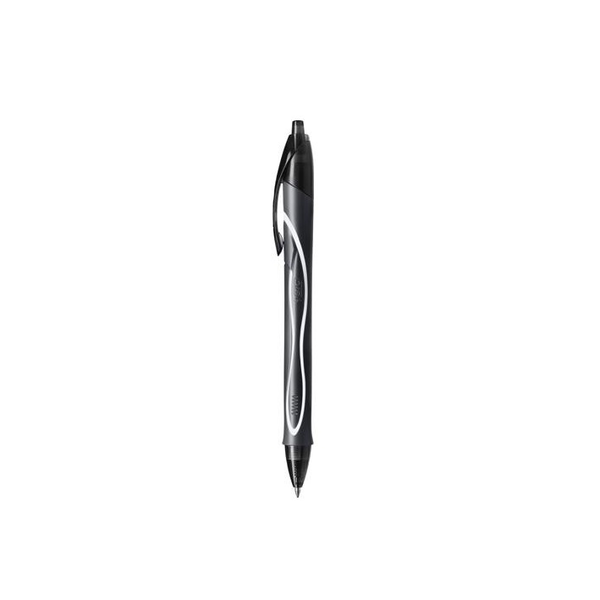BIC Gel-ocity Quick Dry Nyomógombos zseléstoll - 0.3mm / Fekete