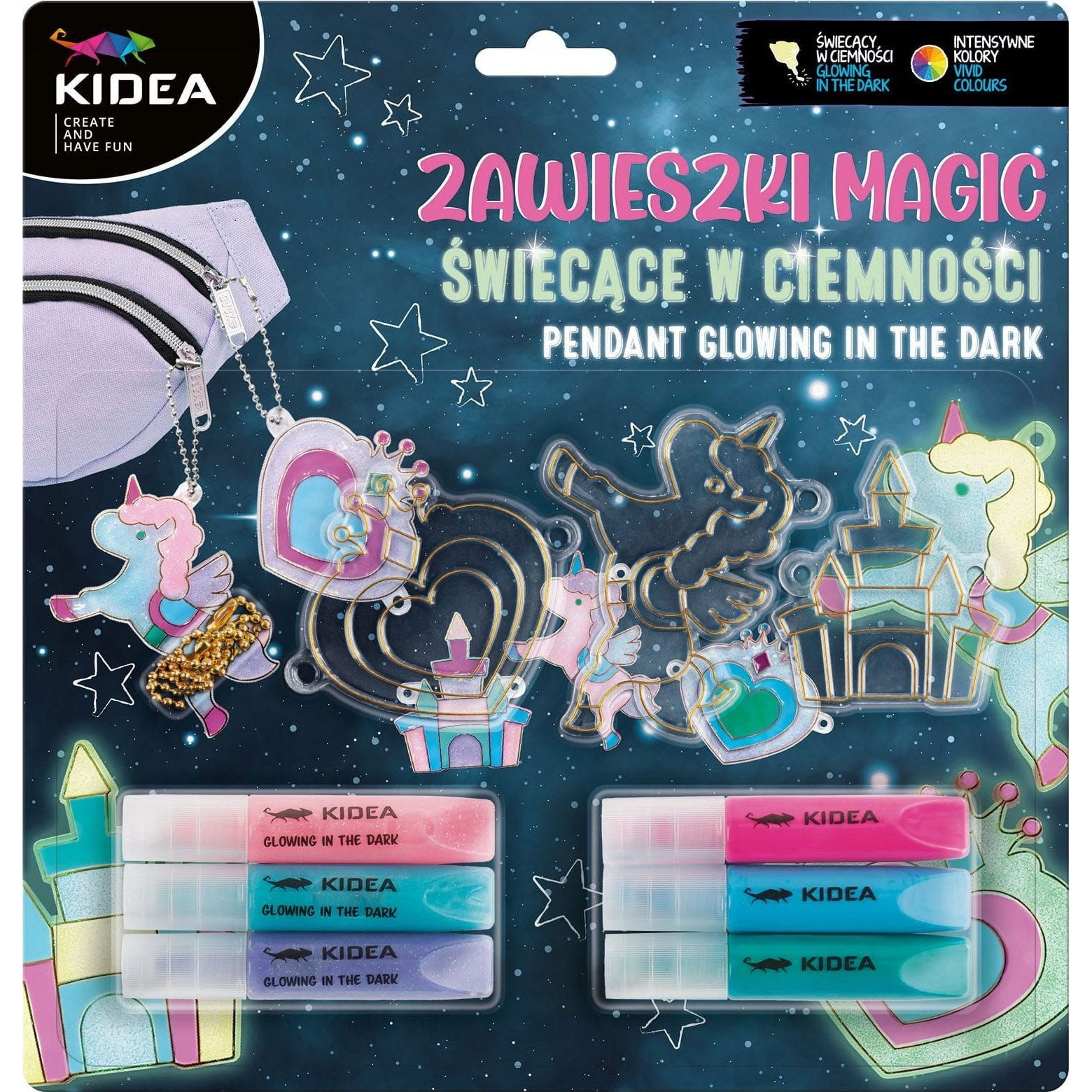 Kidea Világítós Medál Készítő Készlet - Magic (ZZMSCKA) (ZZMSCKA)