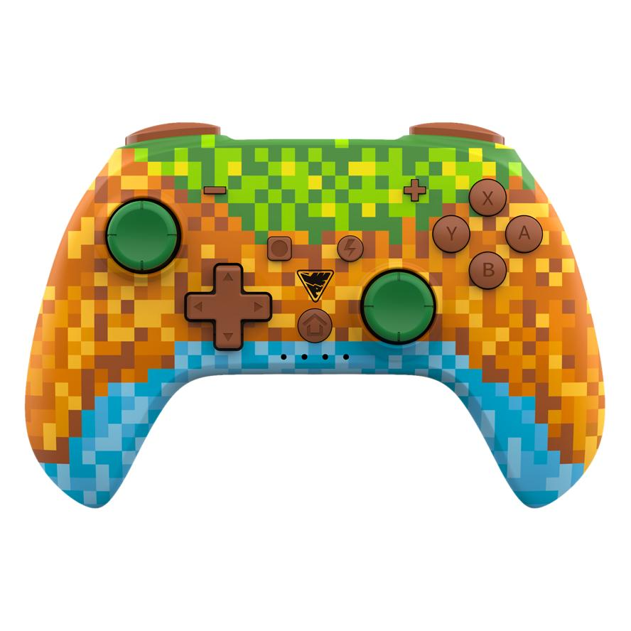 Dragonshock PopTop Compact Wireless Controller for Switch Minecraft2 (DSCNSW-MC)
