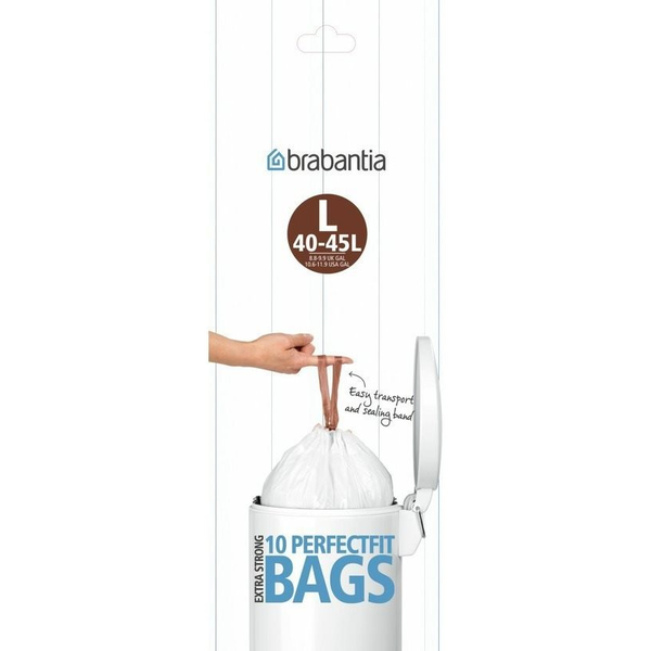 Sáčky Brabantia PerfectFit 40-45L(L)-40ks v roli