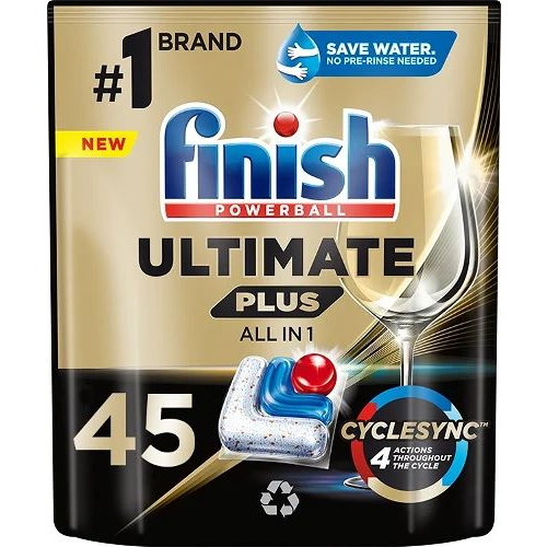 Finish Ultimate Plus All in 1 mosogatógép tabletta 45db (5999109582478)