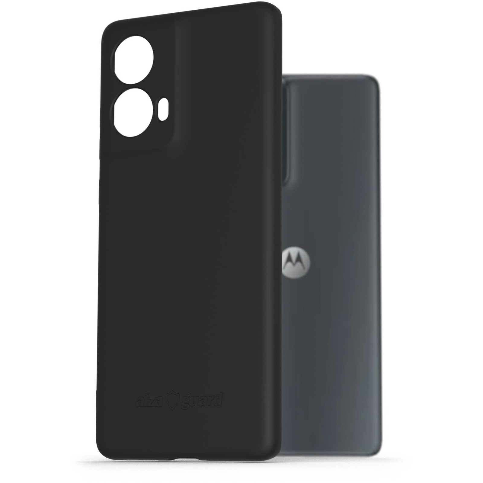 AlzaGuard Motorola Moto G85 5G fekete matt TPU tok (AGD-PCT420B)
