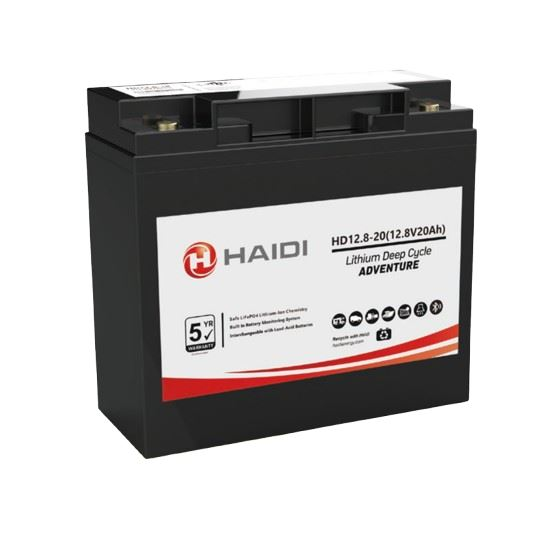 Haidi zárt gondozás mentes akkumulátor 12.8V/20Ah (HD12.8-20)