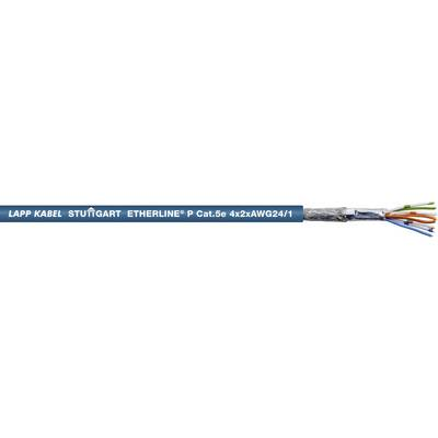 LAPP 2170280-1 Hálózati kábel CAT 5e SF/UTP 2 x 2 x 0.22 mm2 Kék méteráru (2170280-1)