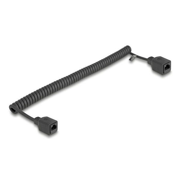 Delock RJ45 hálózati kábel Cat.5e UTP 3m fekete (90673)