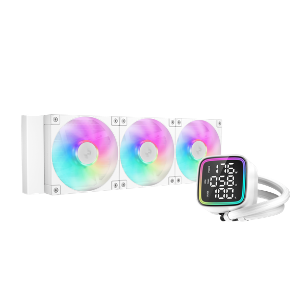 DeepCool LD360 White Processor Alles-in-één vloeistofkoeler 12 cm Wit 1 stuk(s)