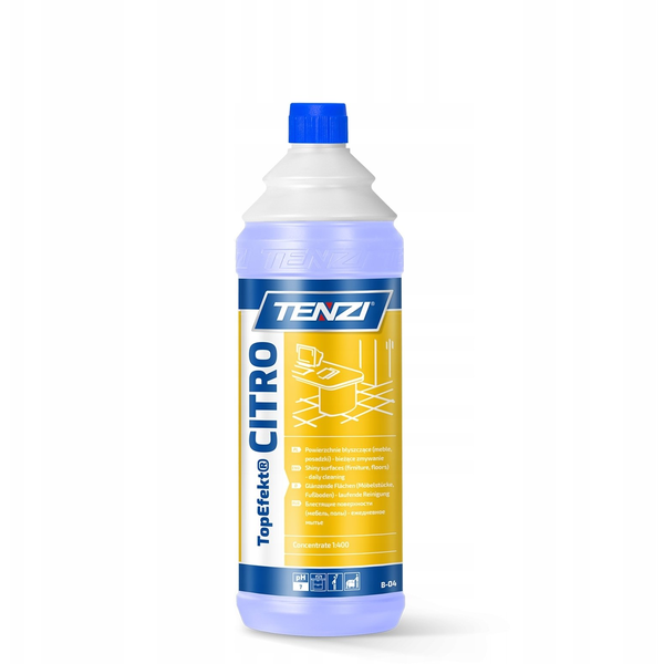 Tenzi Neutralny płyn do mycia posadzek TENZI, Topefekt, zapach cytrusowy, Citro, 1l