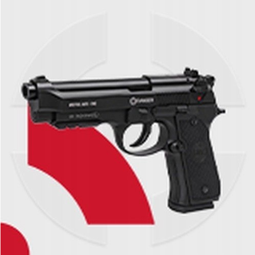 Pistolet hukowy alarmowo sygnałowy STALKER M906 BAS kal. .22 Long Blank (6 mm) Chrom błysk
