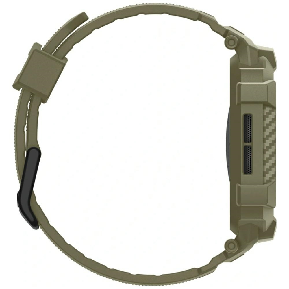 Puzdro + remienok na hodinky Spigen Rugged Armor pre Apple Watch 10 / 11