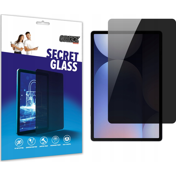  GrizzGlass Szkło prywatyzujące GrizzGlass SecretGlass do Samsung Galaxy Tab S10 Plus