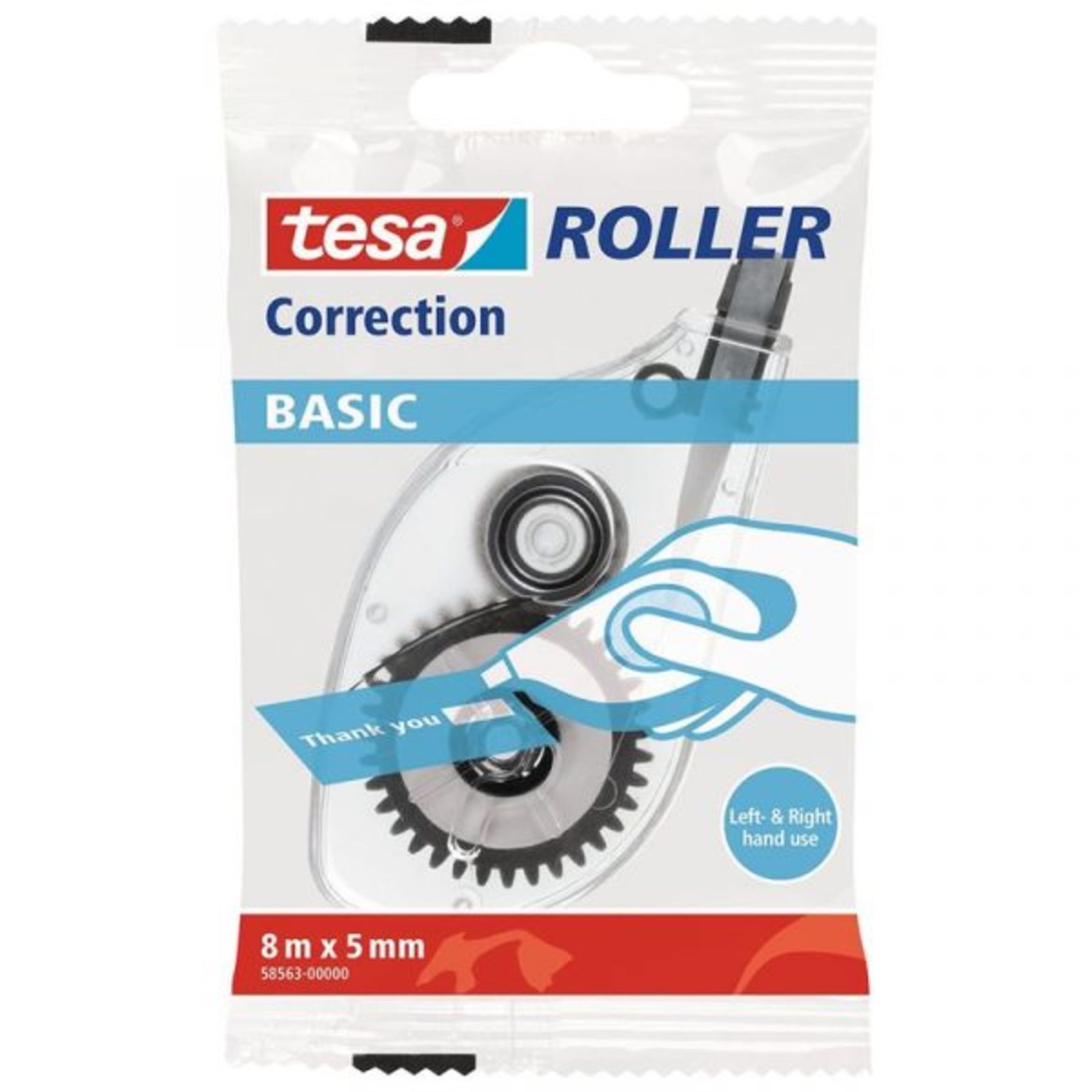 Tesa Basic 5mmx8m hibajavító roller (58563-00000-00)